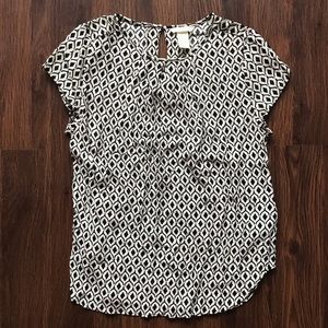 Relaxed Fit Viscose Top